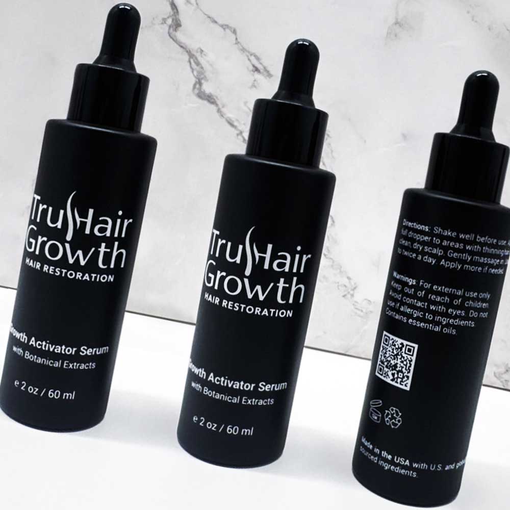 Customizable Hair Growth Serum Set by TRU HAIR GROWTH